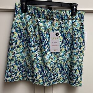 Swing Floral Mini Skirt - Multicolor
